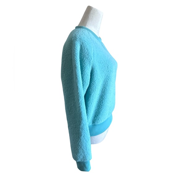 The North Face Blue Dunraven Crew Pullover Fleece Size Small - Picture 3 of 8